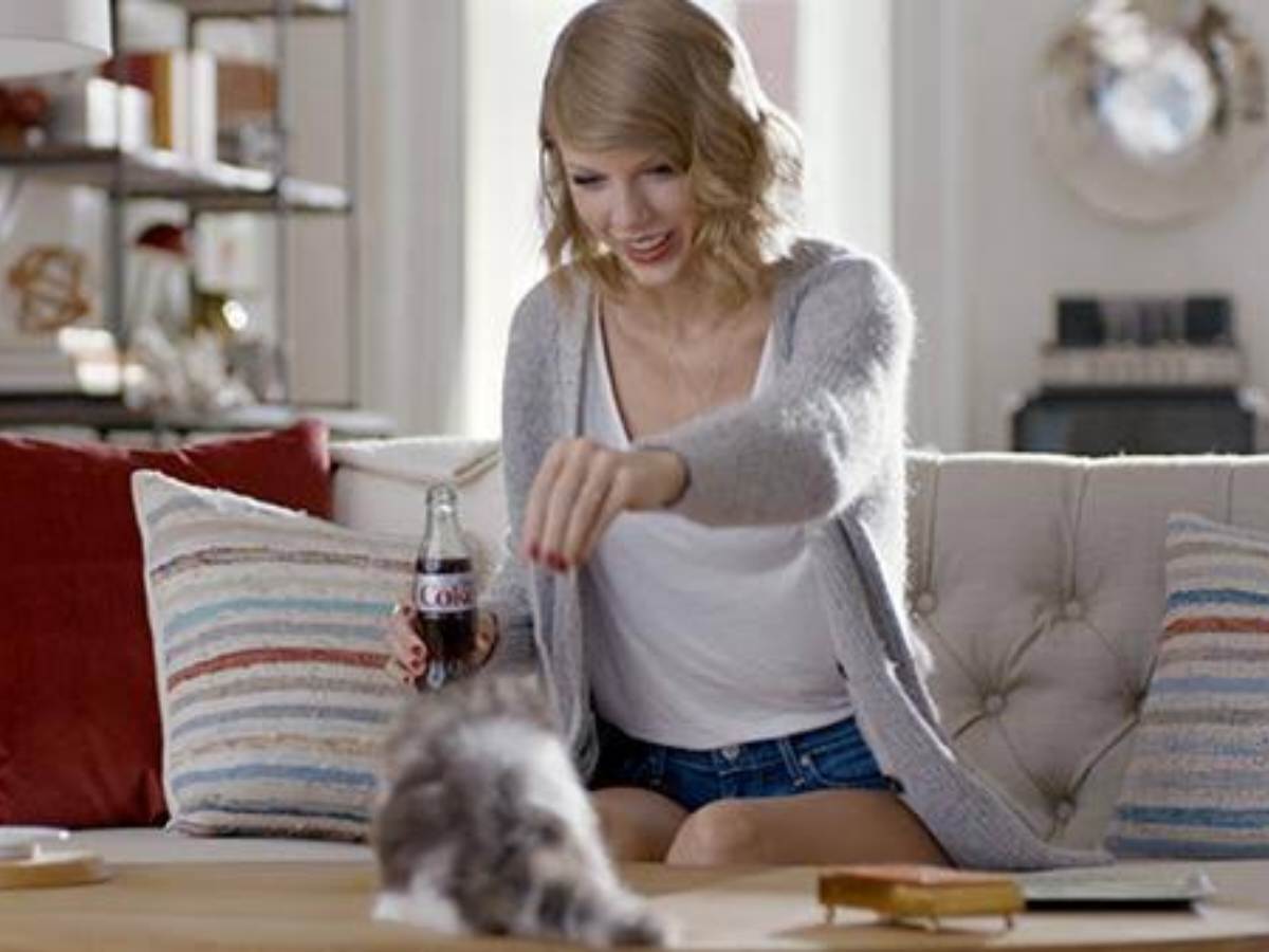 Taylor Swift for Diet Coke
