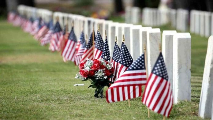 Memorial Day honours all those soldiers who have died in service of the United States.