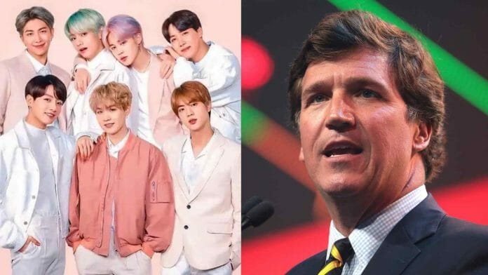 Carlson might having called a trouble on him after insulting BTS