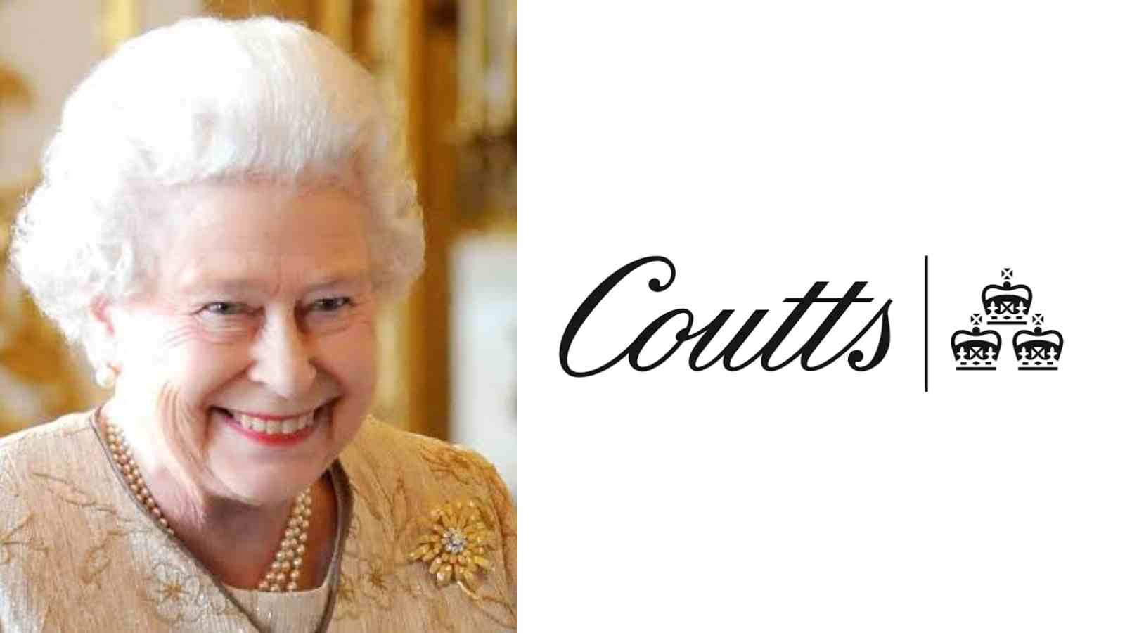 Queen Elizabeth has a Coutts ATM machine