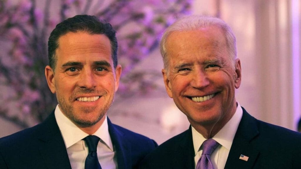 Hunter Biden with joe Biden