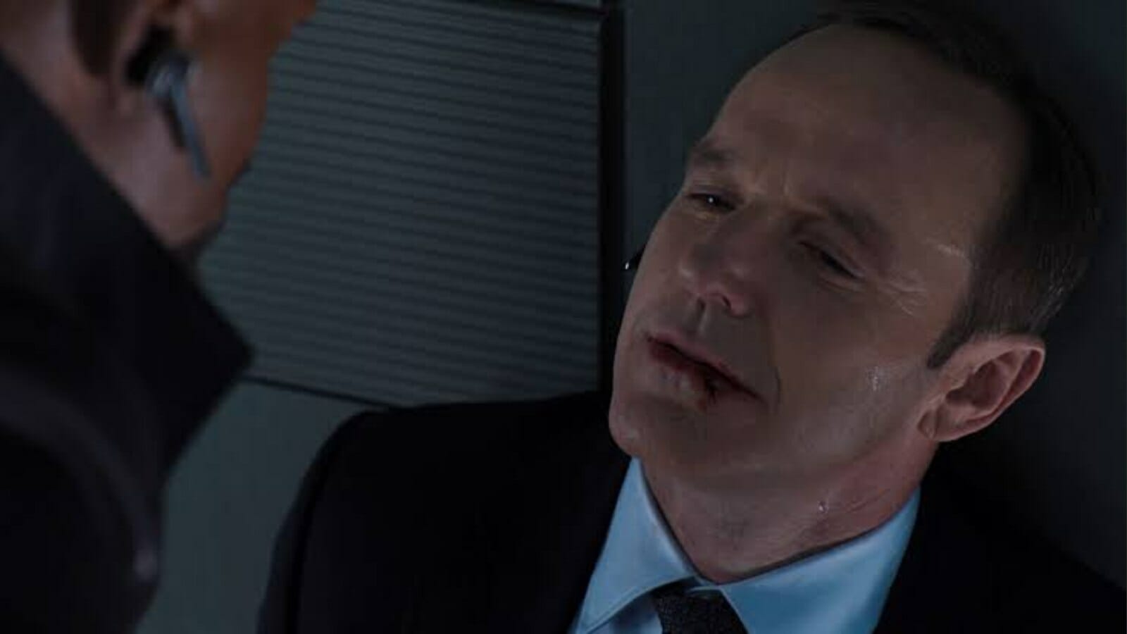 Coulson in his last moments
