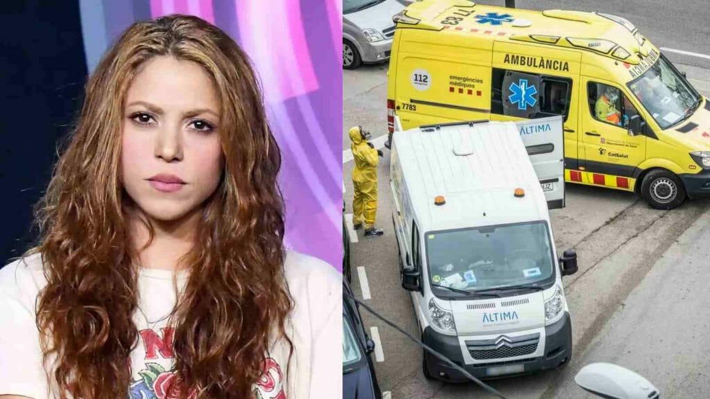 Shakira Spotted In An Ambulance In Barcelona After Break-Up With Gerard
