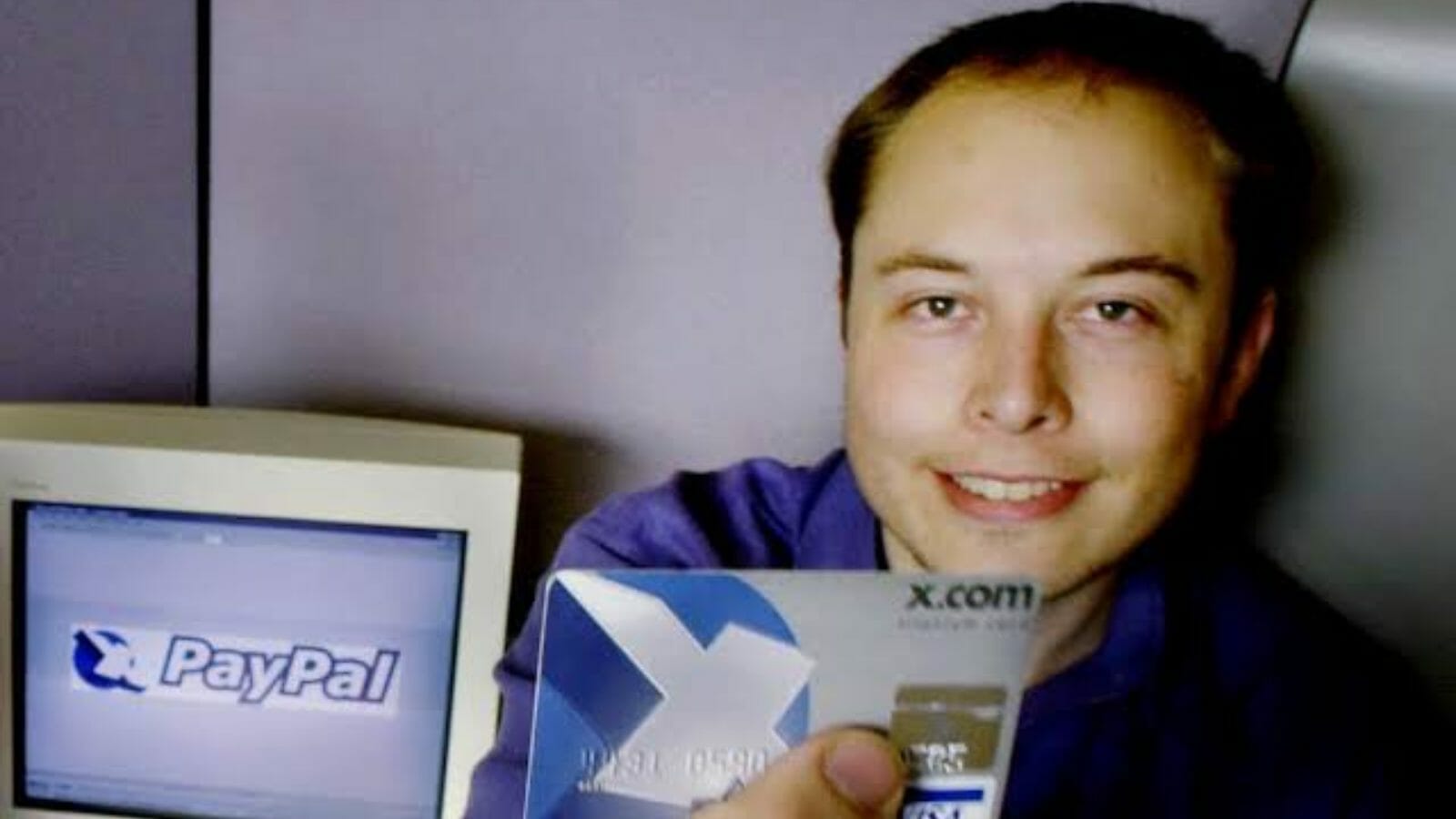 Elon Musk during his PayPal days before the fallout