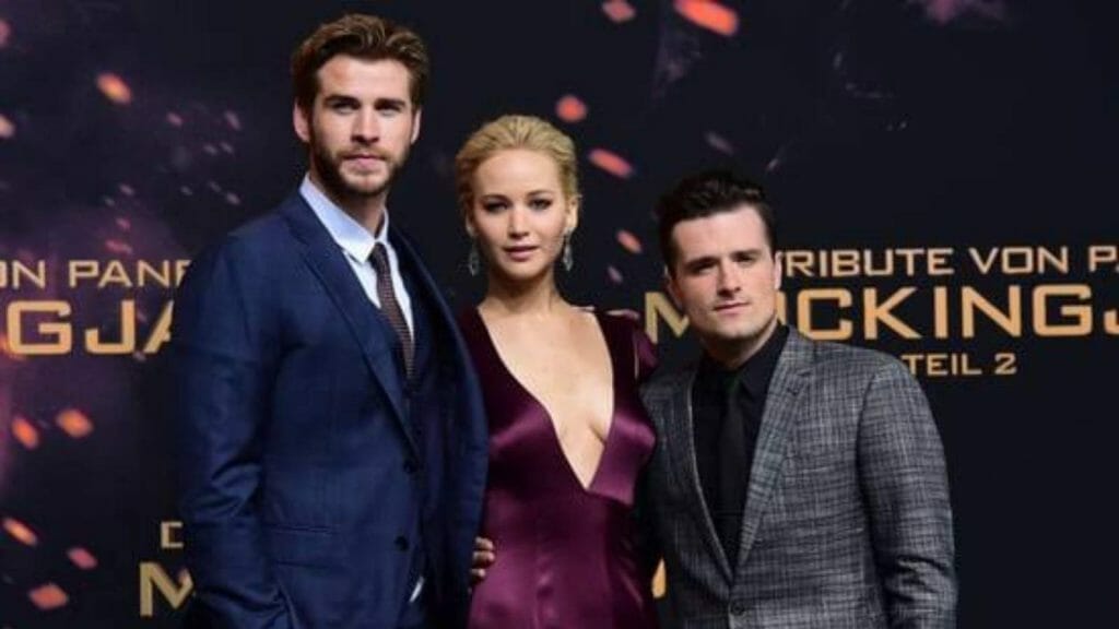 The cast of Hunger Games