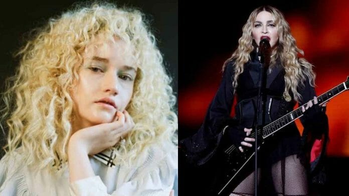Julia Garner will play the pop icon in Madonna's biopic
