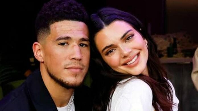 Kendall Jenner and Devin Booker looking chummy