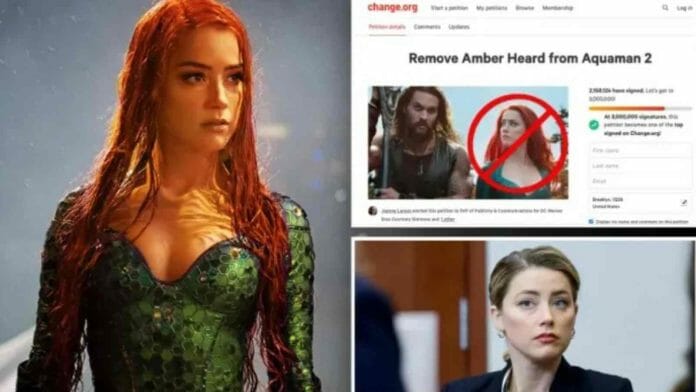 Petition To Remove Amber Heard From 'Aquaman 2' Eyes New Record