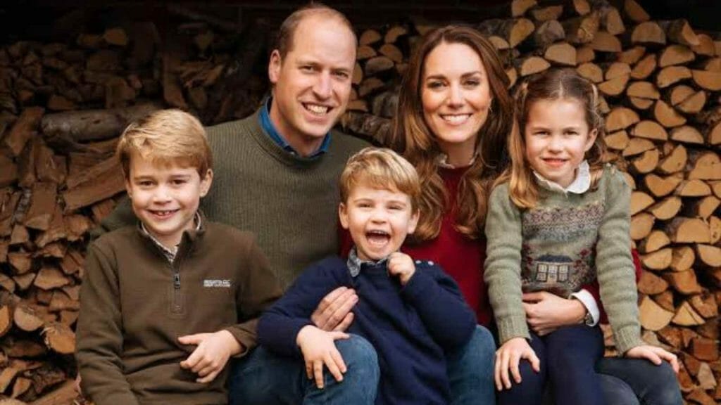 The family of Prince William and Kate Middleton 