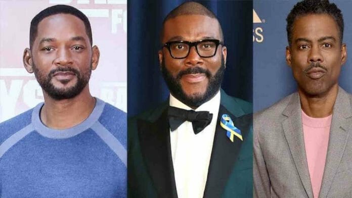Will Smith, Tyler Perry and Chris Rock