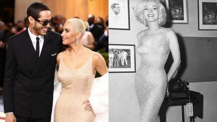 Kim Kardashian wore Marilyn Monroe’s iconic gown
