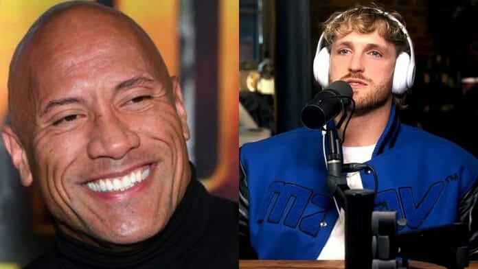 Logan Paul opened up about the severe ties with Dwayne Johnson on True Geordie Podcast