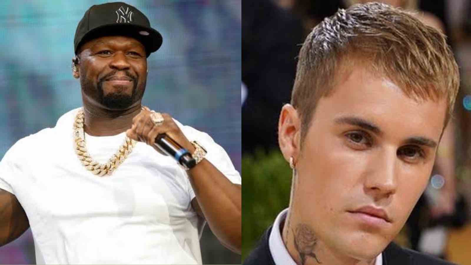 50 Cent and Justin Bieber