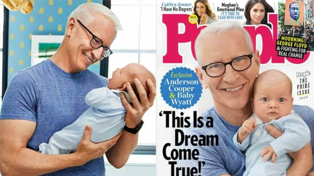 Anderson Cooper on the cover of 'PEOPLE'