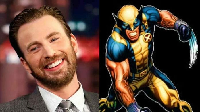 Chris Evans and Wolverine