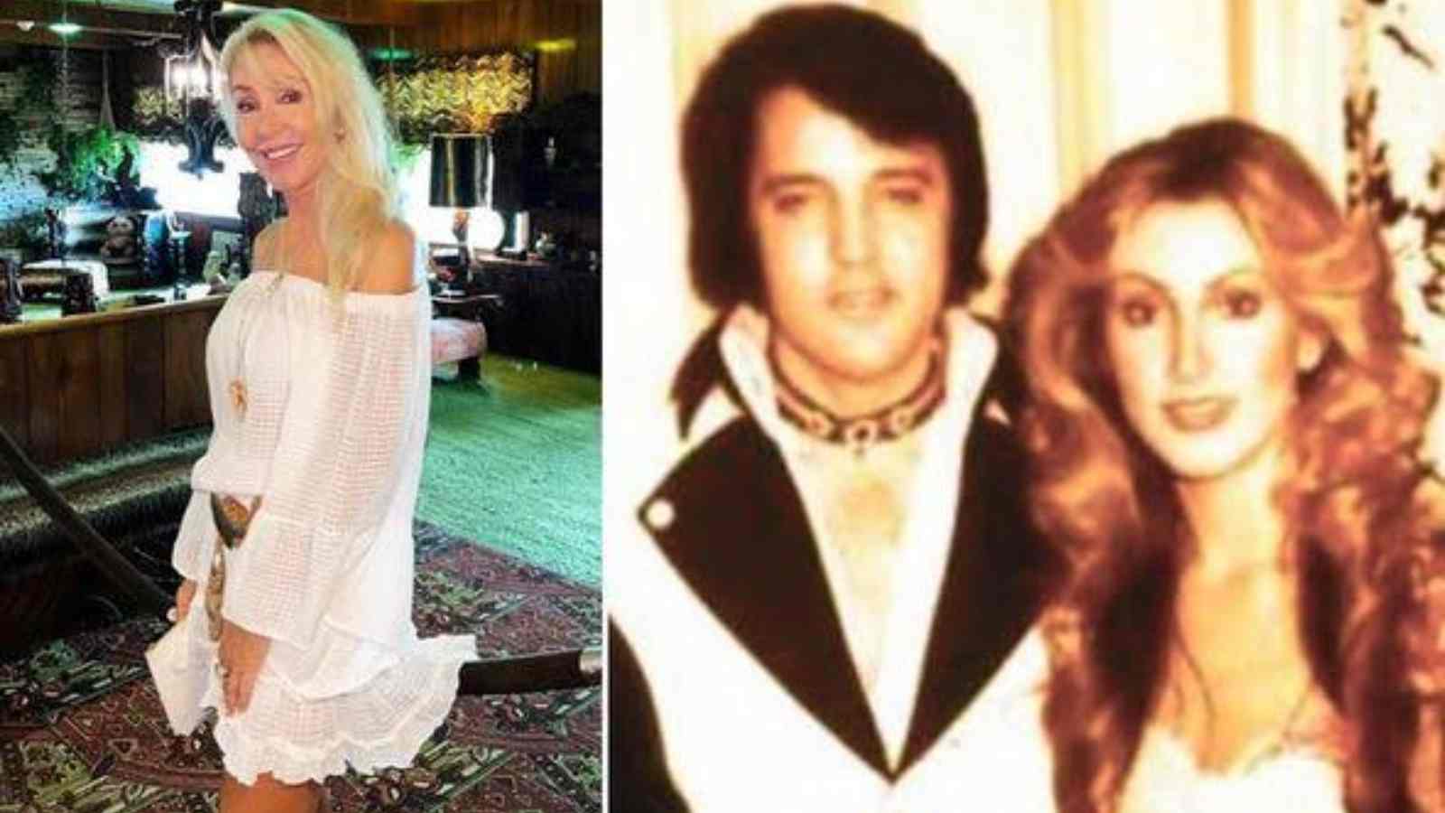 Linda Thompson and Elvis Presley