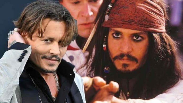 Johnny Depp & his character Jack Sparrow
