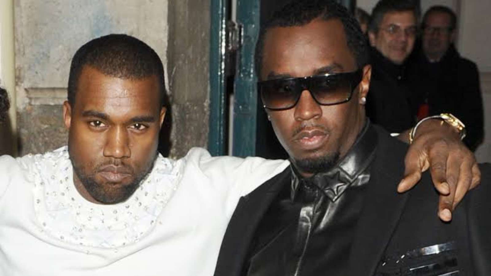 Kanye West and Sean 'Diddy' Combs 