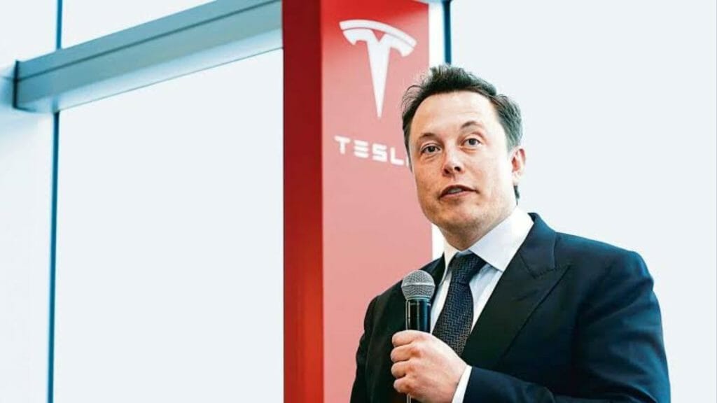 Elon Musk the CEO of Tesla