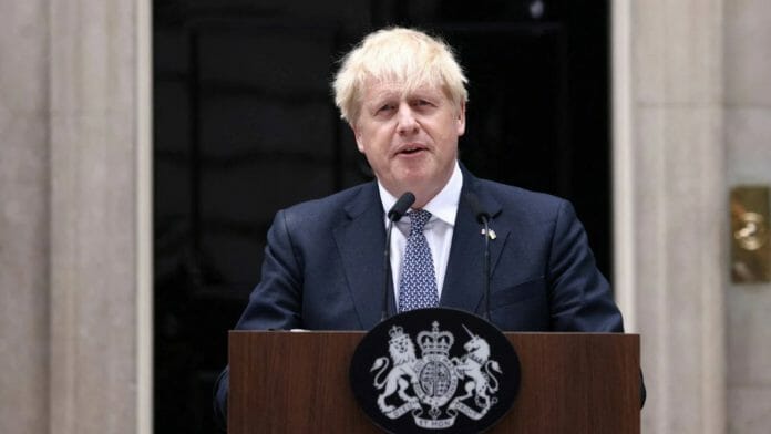 Boris Johnson Steps Down As Prime Minister