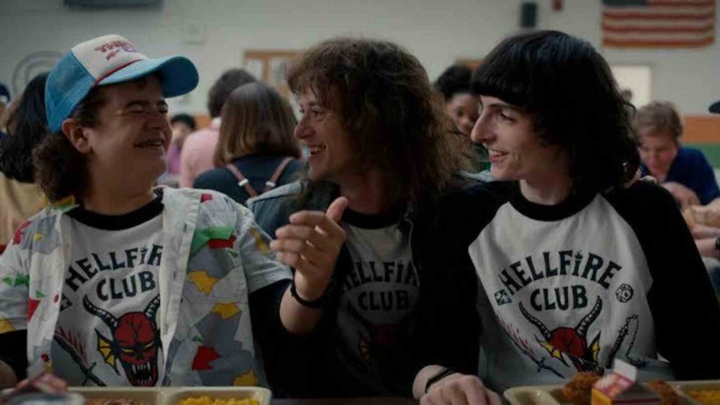 Dustin, Eddie and Mike in 'Stranger Things' (Image: Netflix)