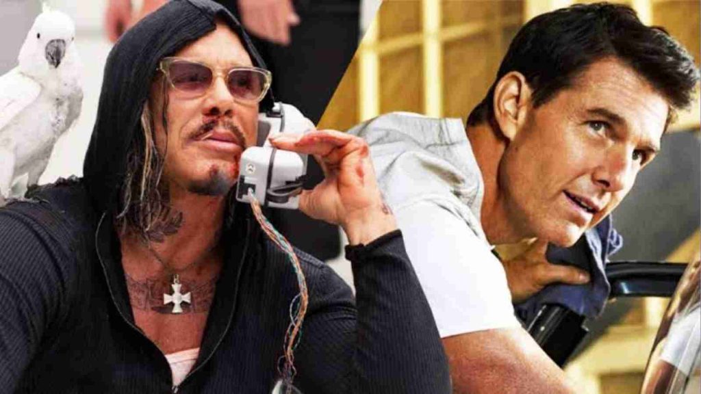 Mickey Rourke takes a jibe at Tom Cruise 