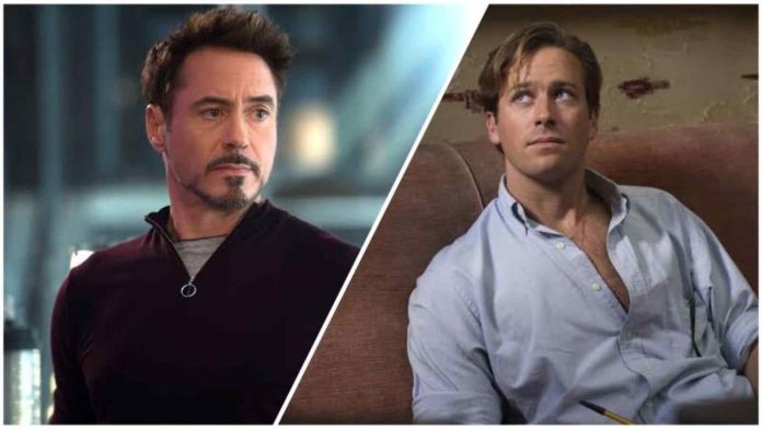 Robert Downey Jr. secretly paid for Armie Hammer's rehab stay