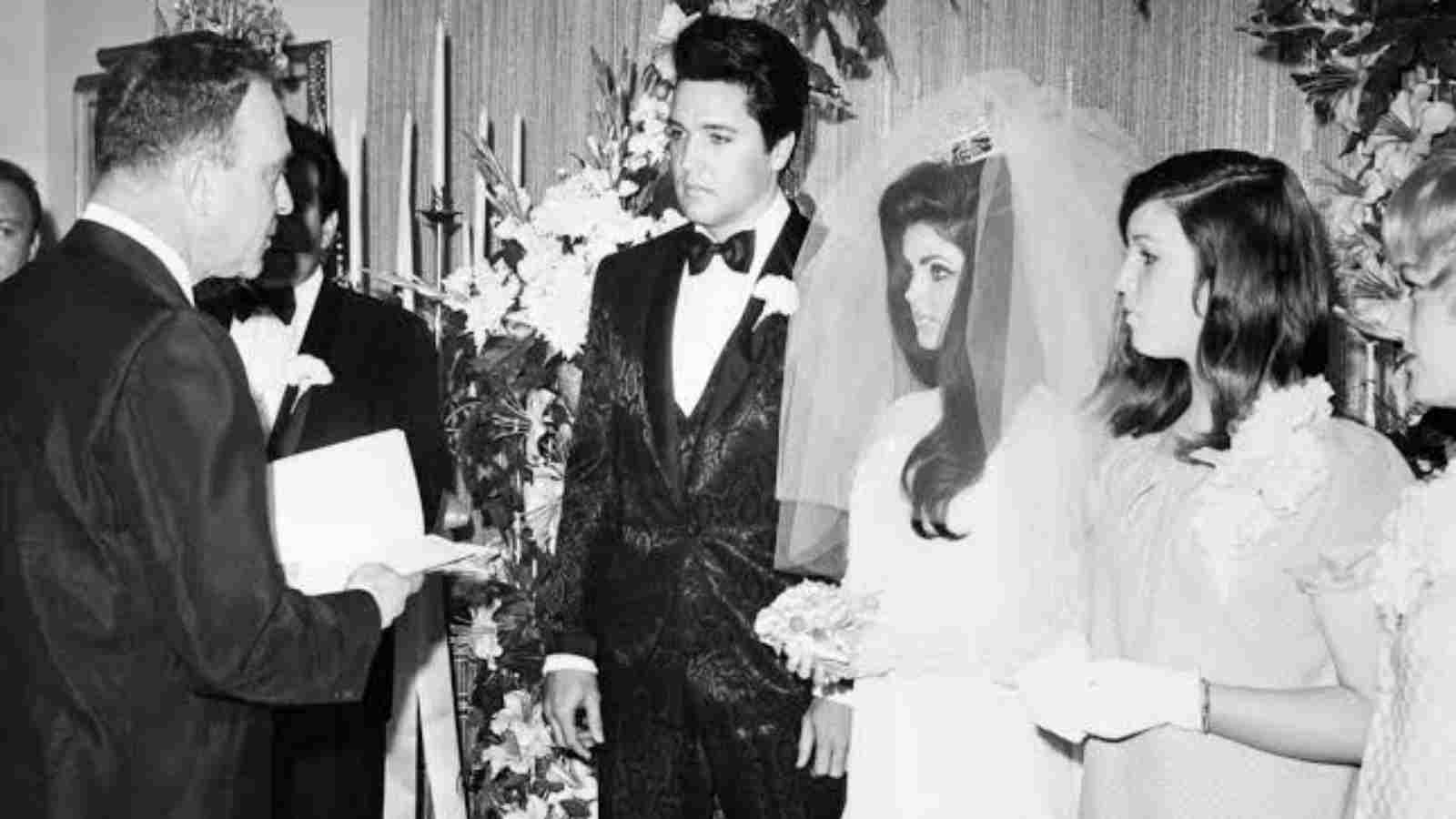 Elvis Presley and Priscilla Presley Married in Las Vegas