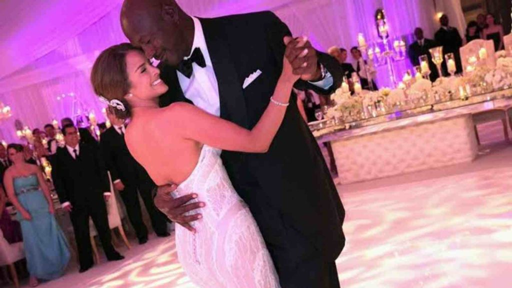 Michael Jordan got married to a model