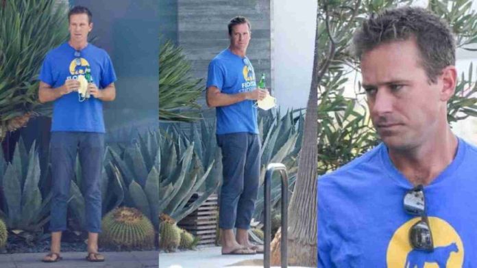 Armie Hammer spotted in Los Angeles