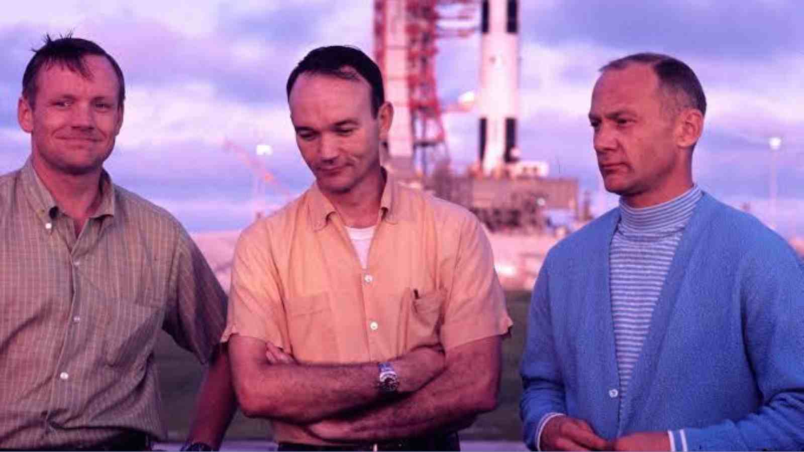 Neil Armstrong, Mike Collins and Buzz Aldrin 