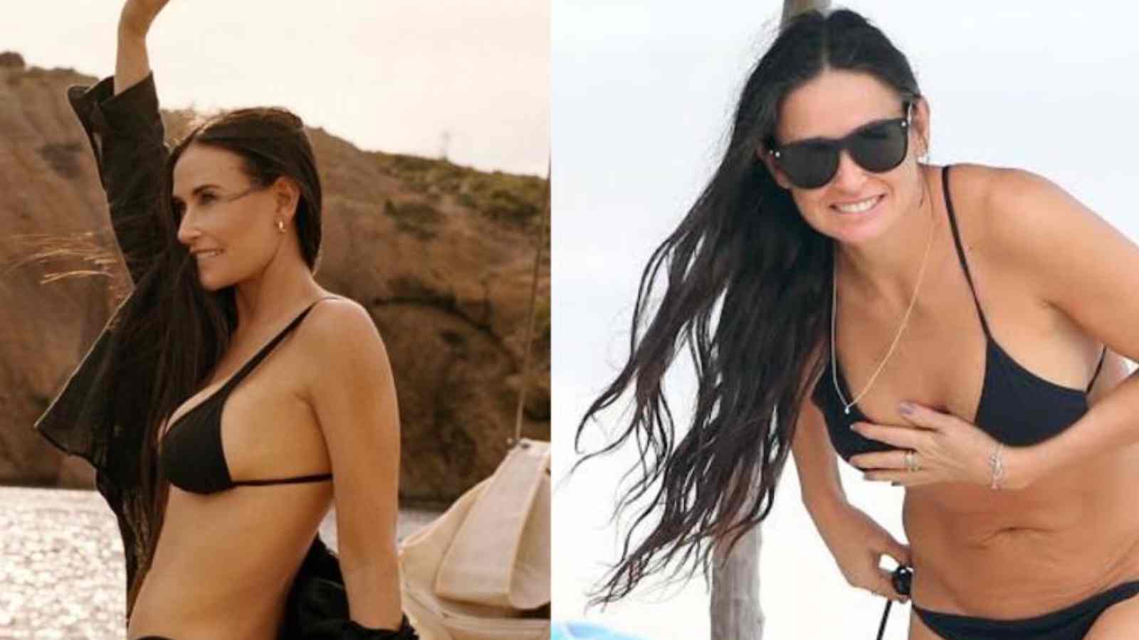 These Two Photos of Demi Moore are 8 years apart