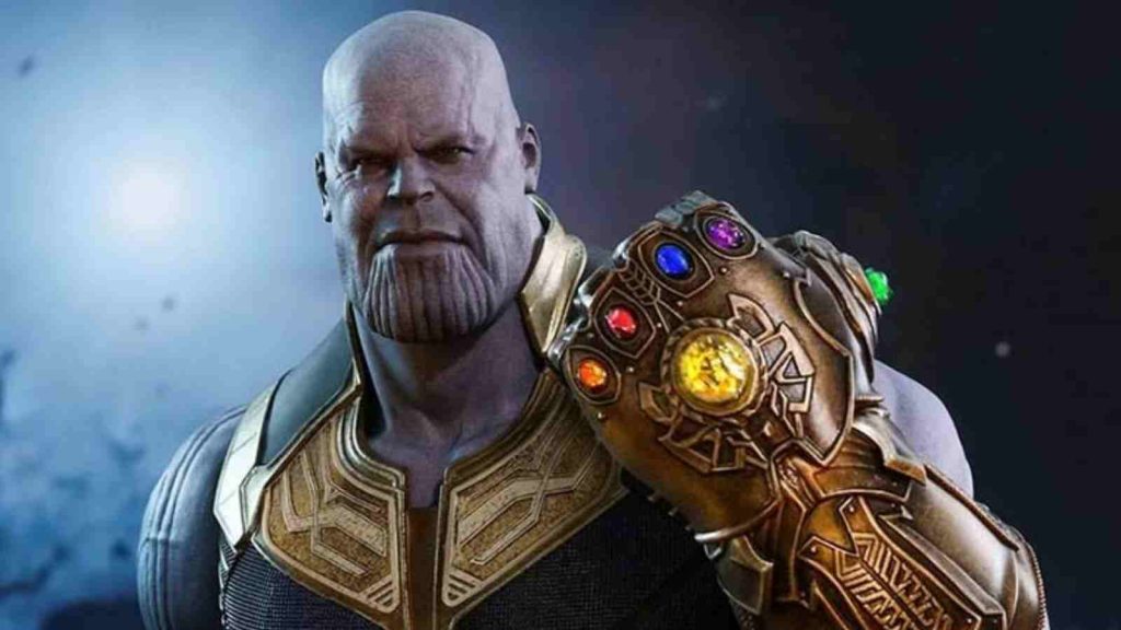 Thanos from Infinity war
