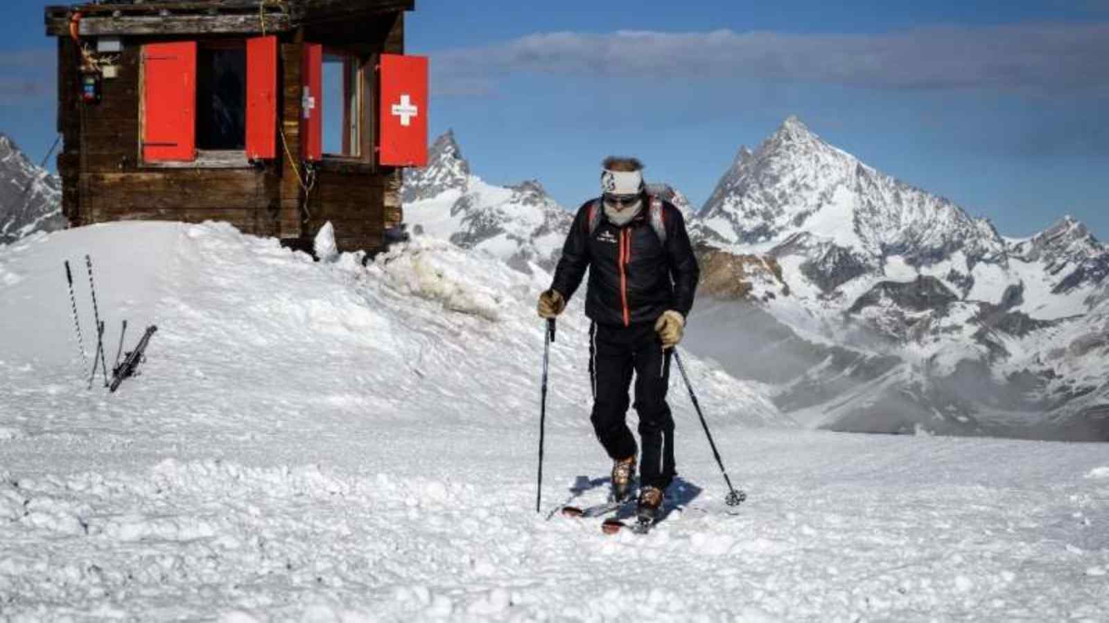 Melting Glacier Changes Swiss-Italian Border