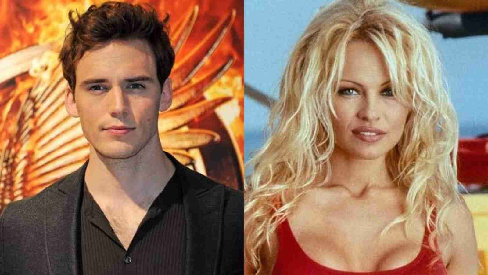 Sam Clafin's celebrity crush was Pamela Anderson