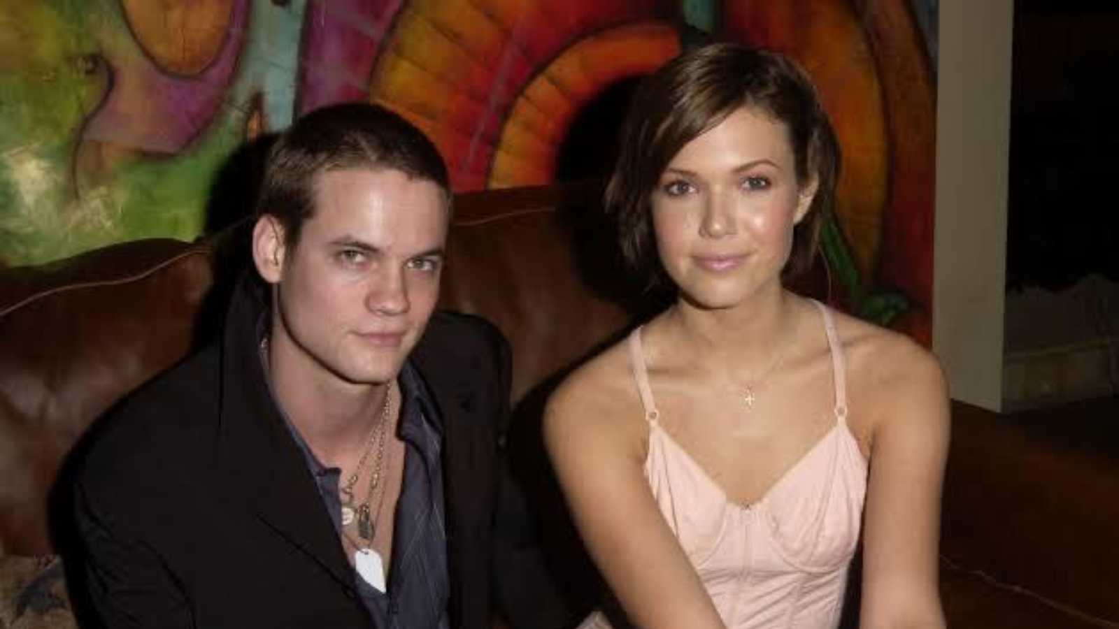 Mandy Moore and Shane West developed a crush on each other during the filming of 'A Walk To Remember.'