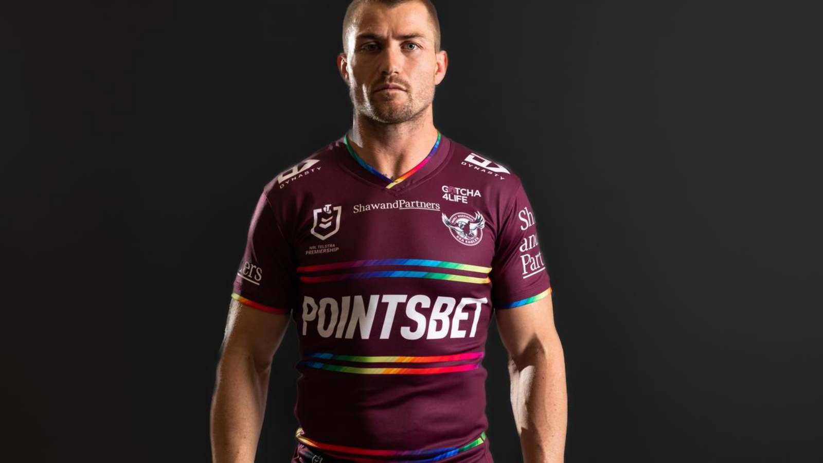 The new pride Jersey of Manly Sea Eagles