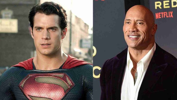 The Rock and Henry Cavill