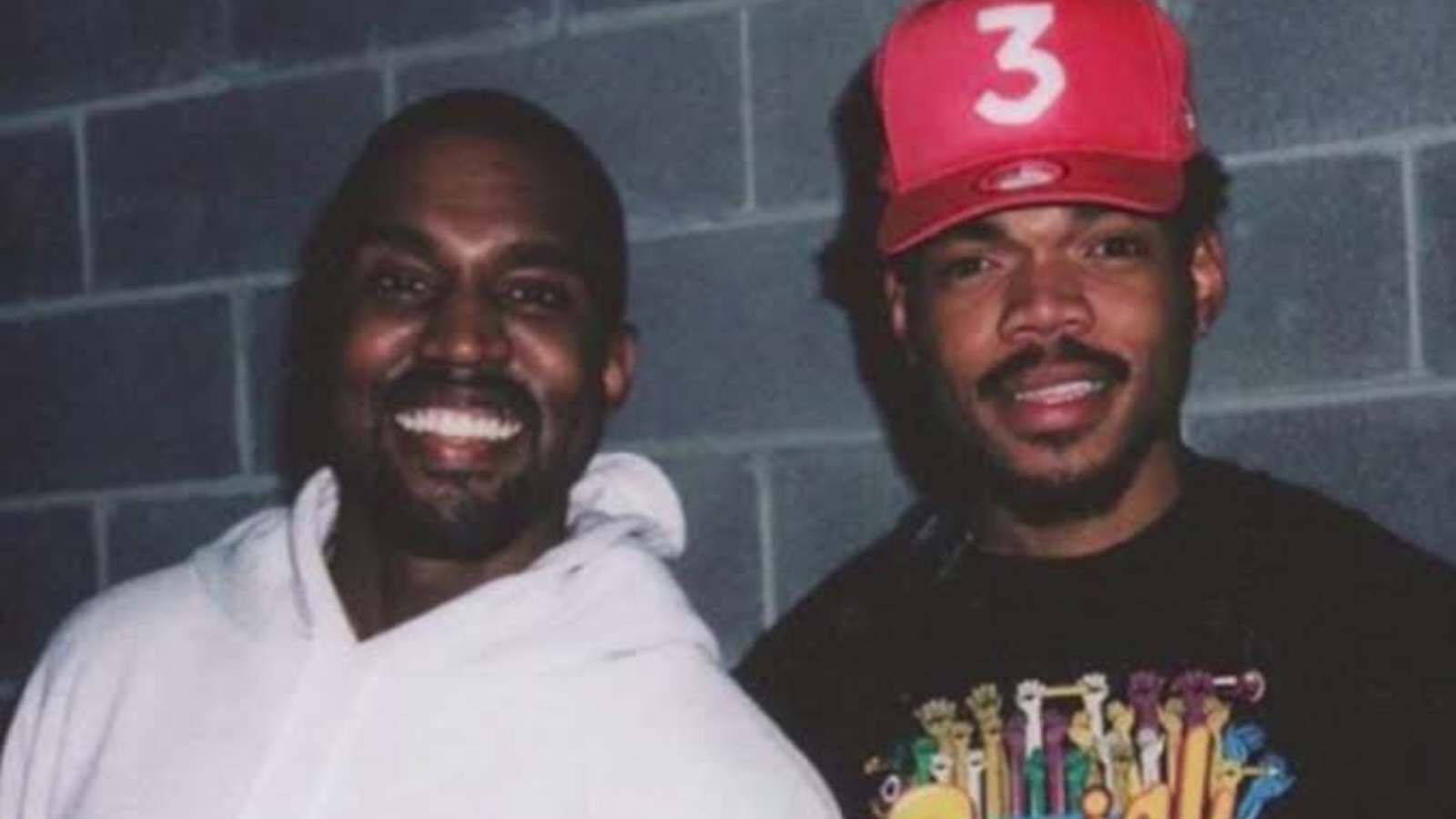 Chance the rapper and Kanye West