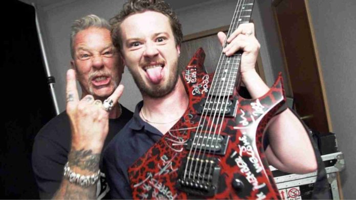 Metallica and Joseph Quinn