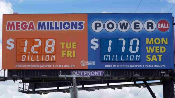 The jackpot billboard