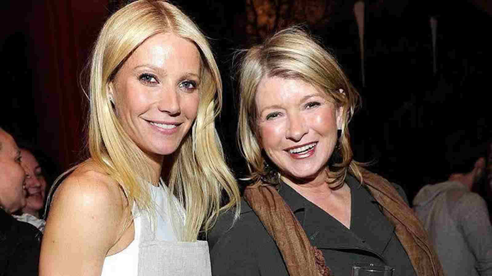 Gwyneth Paltrow and Martha Stewart took digs at each other in subtle ways