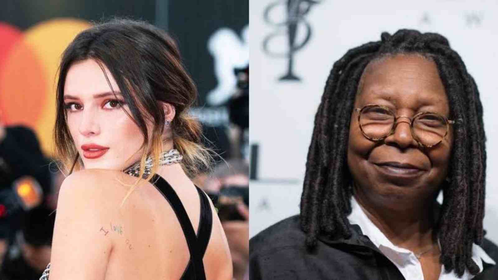 Whoopi Goldberg made Bella Thorne hate herself after she criticized her for leaking her own nude photos.