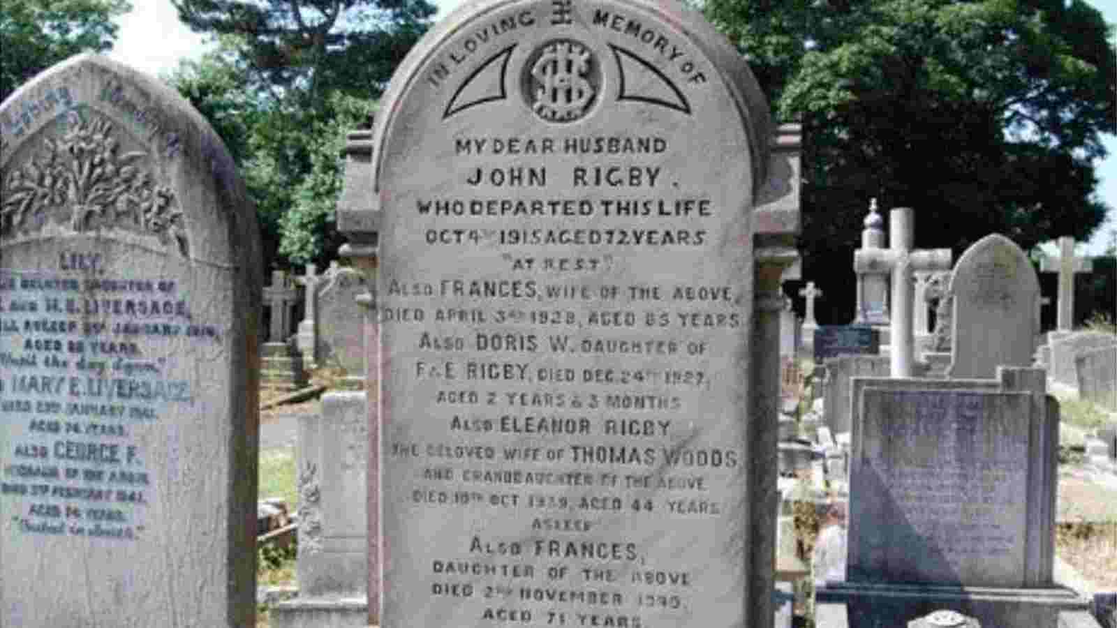 Elenor Rigby's grave