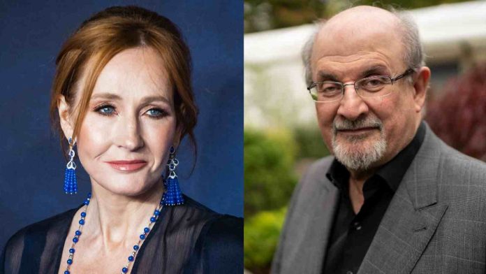 J.K. Rowling and Salman Rushdie