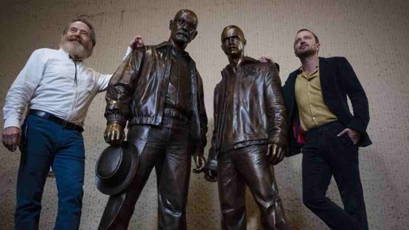 Breaking Bad statues criticised for glorifying 'meth makers'