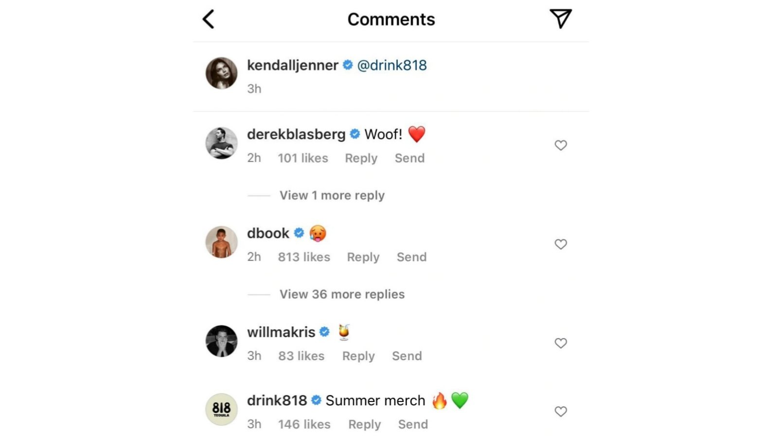Devin Booker comments on Kendall Jenner's Pic
