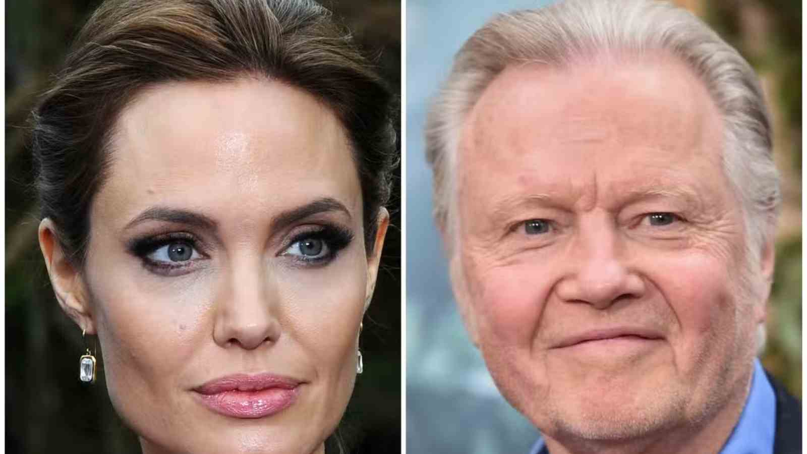 Angelina Jolie and Jon Voight