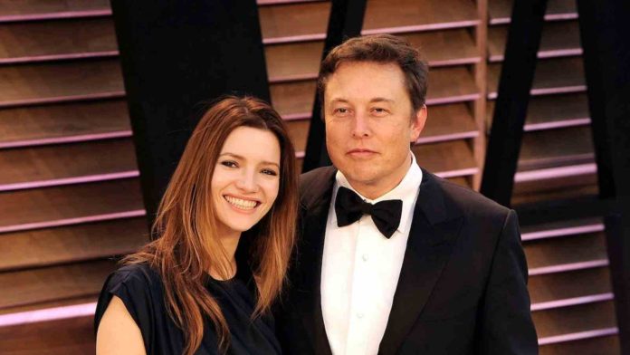 Justine Wilson and Elon Musk