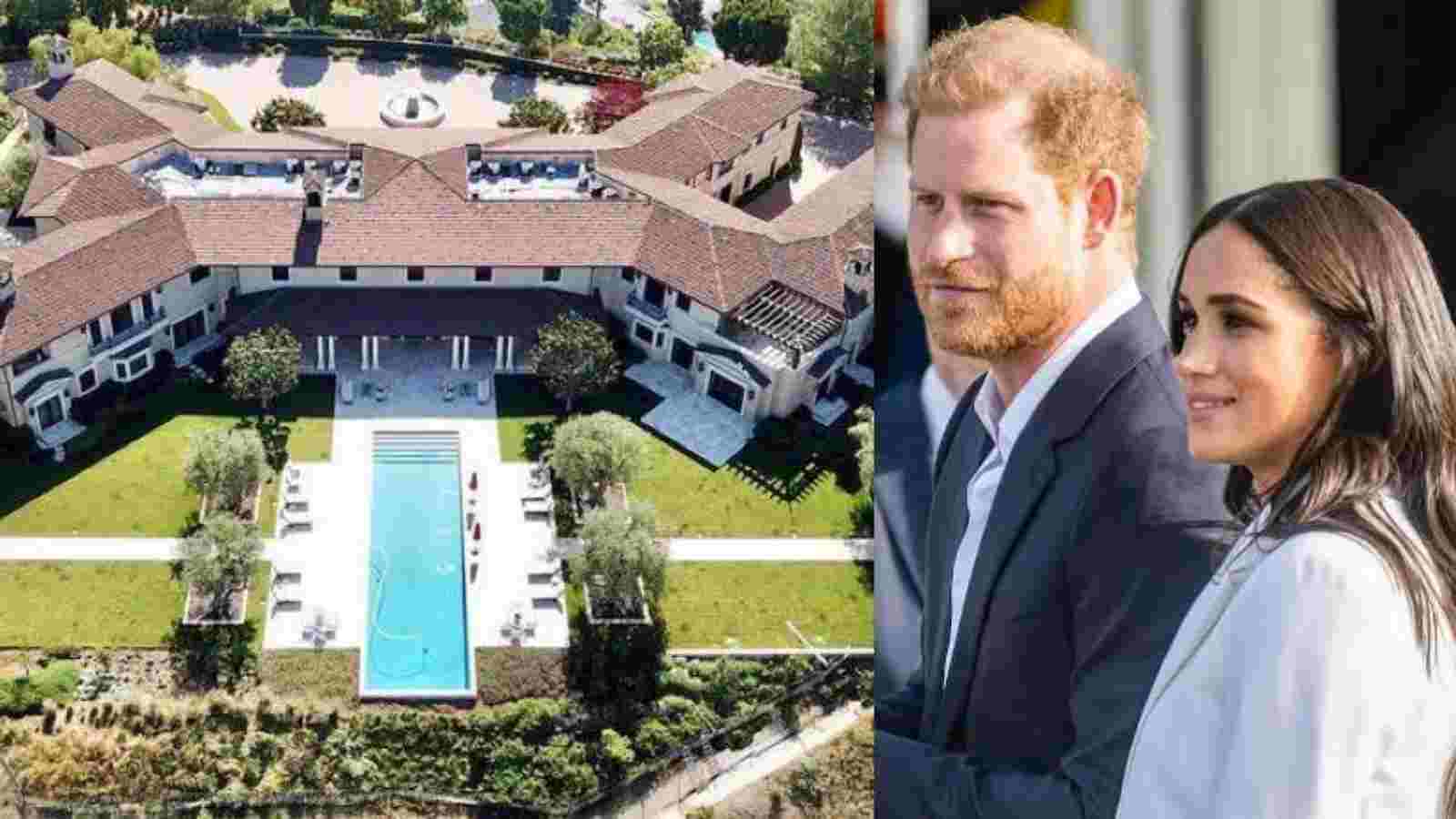 Prince Harry compared the two palm trees of their new house with himself and Meghan. Here's what he said 